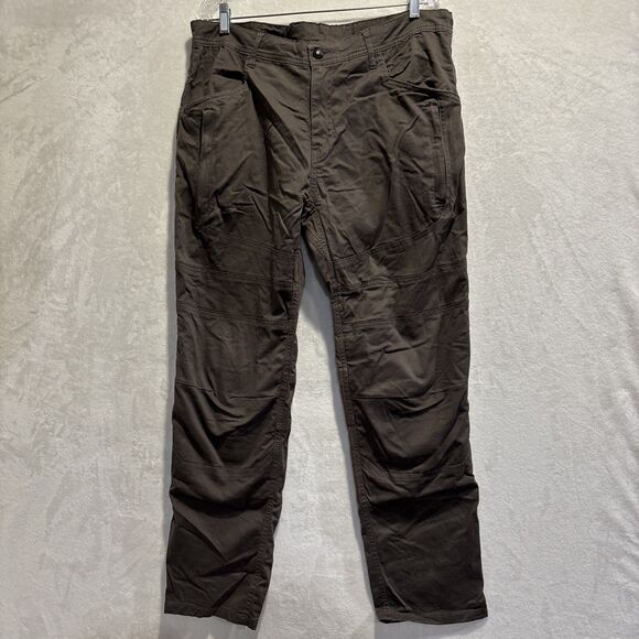 Speed & Strength Pants Men's Size 38x30 Green Double Knee Motorcycle Riding Bike - Picture 1 of 16